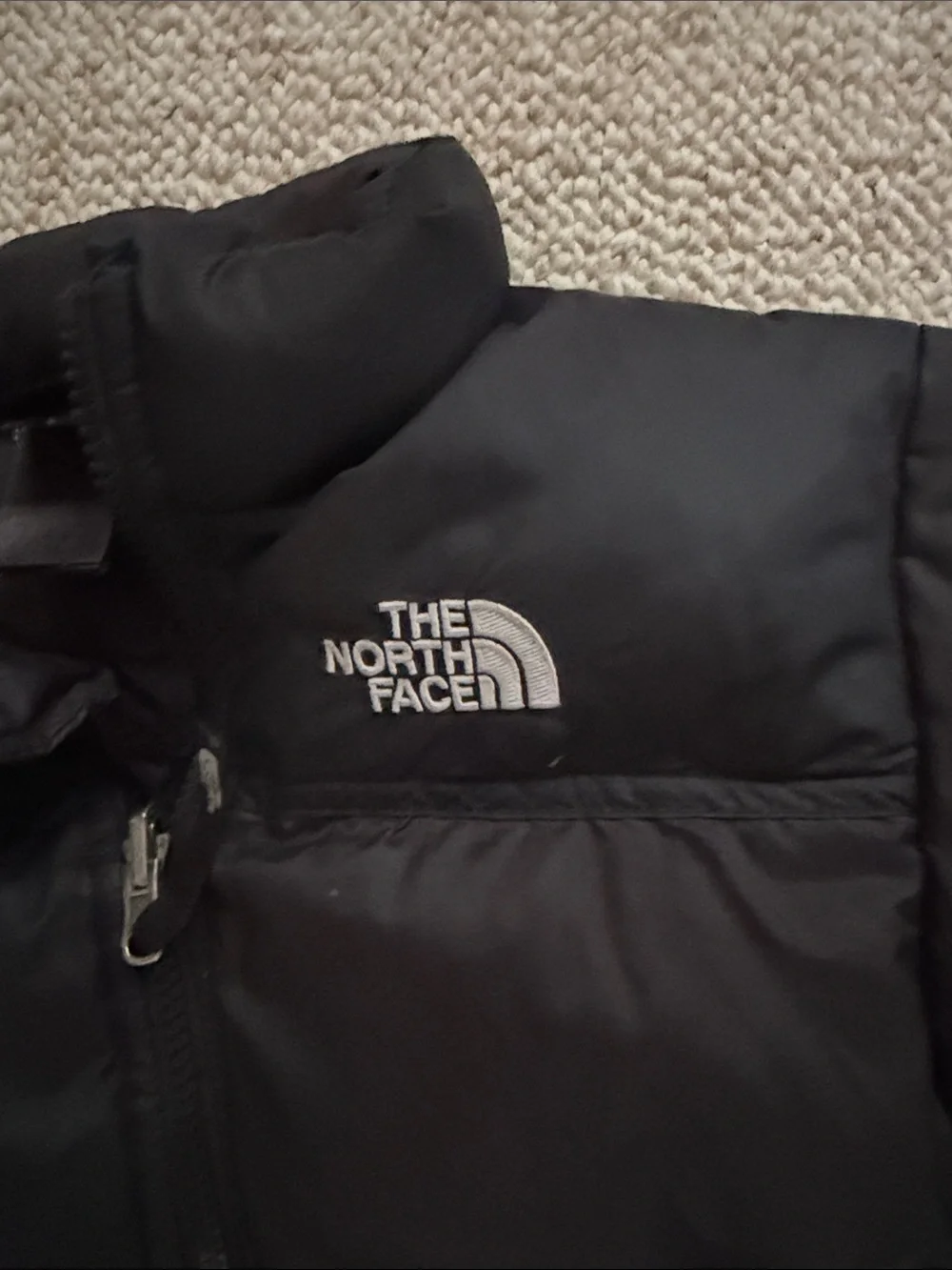 Kids XS The North Face Black Puffer Jacket